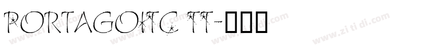 PortagoITC TT字体转换